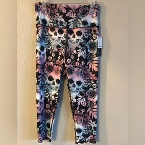 Brand New Workout Skull Pants - NWT